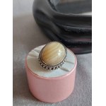 ORNO Warsaw Silver Ring with Natural Quartz—One-of-a-Kind!