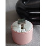 Designer Silver Ring with Mother-of-Pearl