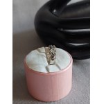Silver Ring with Charms