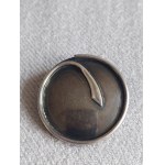 Rytosztuka Poznań Silver Modernist Brooch