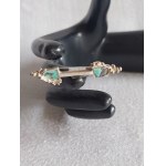 Warmet Warsaw Silver Brooch with Mother-of-Pearl