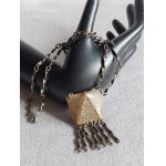 Metalwork: Copper Necklace with Pendants