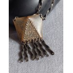 Metalwork: Copper Necklace with Pendants
