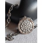 Artistic, Modernist, Silver Necklace—One of a Kind!