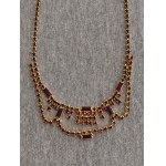 Jablonex Necklace and Brooch Set, Czechoslovakia