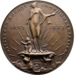 Free City of Danzig - Bronze Medal, 1923 - Centennial Celebration of the Baltic Sea Resort of Sopot - Gdańsk / Sopot