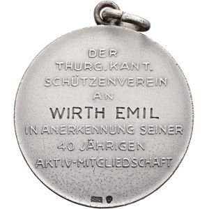 Schweiz - Thurgau - Silbermedaille - Kantonalschützenverein - Switzerland, Swiss Shooting Medal