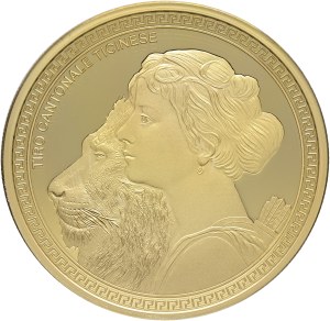 Schweiz - Ticino / Tessin - 500 Franken 2025, Schützentaler - Tiro Cantonale Ticinese - NGC PF 70 ULTRA CAMEO - Switzerland, 500 Francs Swiss Shooting Thaler