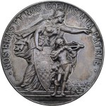 Switzerland - Neuchâtel / Neuenburg - Silver Medal 1886 - La Chaux-de-Fonds, Neuchâtel Cantonal Shooting Competition - Switzerland, Swiss Shooting Medal