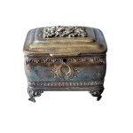 Box-shaped sugar bowl, 19th century