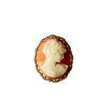 A cameo depicting a lady, 20th century