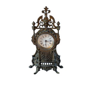 Fireplace clock, 19th century
