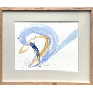 Andrzej Gosik (b. 1961), Golfer, 2000