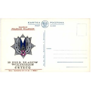 19 Pułk Ułanów Wołyńskich Ostróg. Seria: Kawaleria R.P. Kazimierz Minkiewicz ca 1965