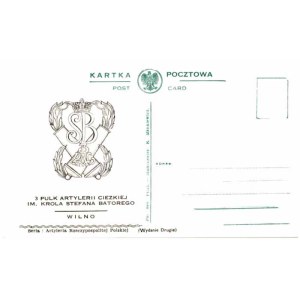 3. Schwerartillerie-Regiment „Stefan Batory“, Vilnius. Kazimierz Minkiewicz: „Die Artillerie der Republik Polen“, 2. Auflage