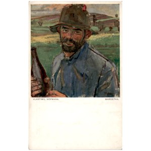 Vlastimil Hofmann. Mardetka, druk barwny 1909