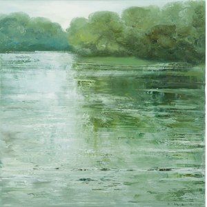 Jagoda Kaczmarczyk-Hudzik (b. 1966, Kraków), Vistula Landscape CXXXVI/136, 2026
