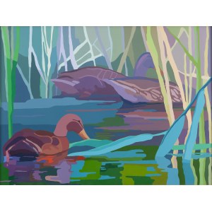 Joanna Sułek-Malinowska (b. 1969, Bielsko-Biała), Ducks, 2013