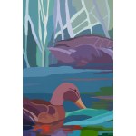 Joanna Sułek-Malinowska (b. 1969, Bielsko-Biała), Ducks, 2013
