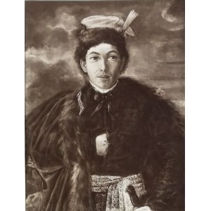 Maurycy Gottlieb (1856-1879), Autoportret artysty w polskim stroju