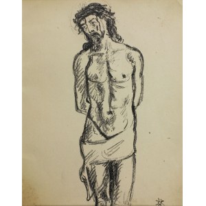 Wlastimil Hofman (1881-1970), Chrystus przy słupie, 1928