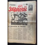 SOLIDARNOŚĆ WEEKLY — 1981 — COLLECTION — ISSUES 1–32