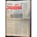 SOLIDARNOŚĆ WEEKLY — 1981 — COLLECTION — ISSUES 1–32