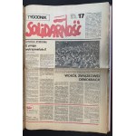 SOLIDARNOŚĆ WEEKLY — 1981 — COLLECTION — ISSUES 1–32