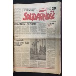 SOLIDARNOŚĆ WEEKLY — 1981 — COLLECTION — ISSUES 1–32