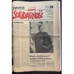 SOLIDARNOŚĆ WEEKLY — 1981 — COLLECTION — ISSUES 1–32