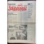 SOLIDARNOŚĆ WEEKLY — 1981 — COLLECTION — ISSUES 1–32