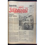 SOLIDARNOŚĆ WEEKLY — 1981 — COLLECTION — ISSUES 1–32