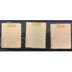 MILITARY MAIL—SECRET UNDERGROUND MAIL, 1943, Sheets 14–16, GUARANTEED