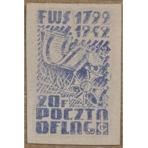MILITARY POSTS—POSTS IN CAMPS—WOLDENBERG, 1942, 11 Fi. WARRANTY
