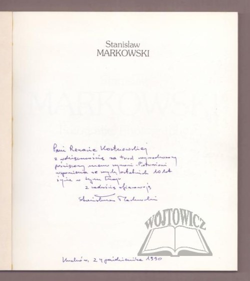 MARKOWSKI Stanisław, Fotografie/Photography 1980-1989.