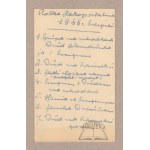 SET of business cards (Axentowicz, Starowieyski, Nekanda-Trepka).