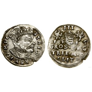 Polska, trojak, 1585, Wilno