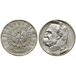 Poland, 5 zlotych, 1938, Warsaw