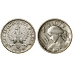 Poland, 1 zloty, 1925, London