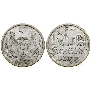 Poland, 1 gulden, 1923, Utrecht