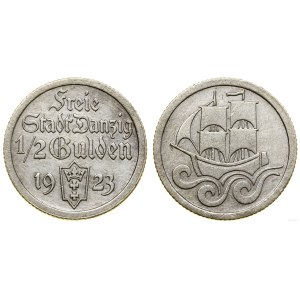 Poland, 1/2 gulden, 1923, Utrecht