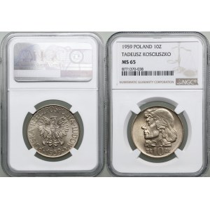 Polska, 10 złotych, 1959, Warszawa