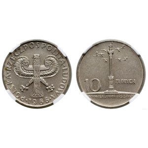 Polonia, 10 zloty, 1966, Varsavia