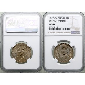 Poland, 10 zlotych, 1967, Warsaw