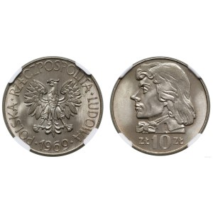 Poland, 10 zlotych, 1969, Warsaw