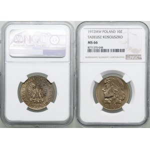 Poland, 10 zlotych, 1972, Warsaw