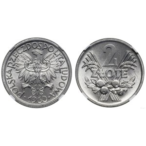 Polska, 2 złote, 1960, Warszawa