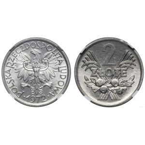 Poland, 2 zlote, 1972, Warsaw