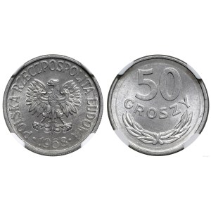 Poland, 50 groszy, 1968, Warsaw