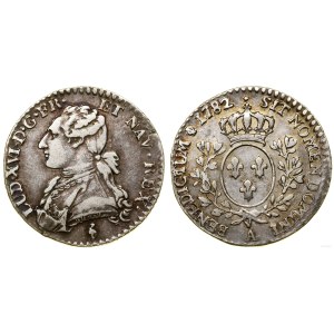 France, 1/10 ecu, bust in full dress, 1784 A, Paris